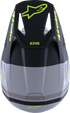ALPINESTARS SM3 Helmet - Radium - Matte Gray/Black/Yellow Fluo - Large 8300826-9510-L