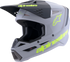 ALPINESTARS SM3 Helmet - Radium - Matte Gray/Black/Yellow Fluo - 2XL 8300826-9510-XXL