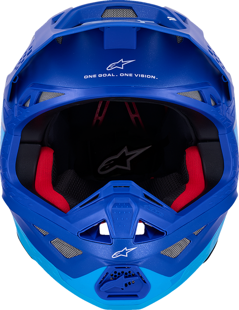 ALPINESTARS Supertech M10 Helmet - Flood - MIPS? - Blue/Black Carbon - XS 8301023-7282-XS