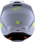 ALPINESTARS SM3 Helmet - Radium - Matte Gray/Black/Yellow Fluo - XL 8300826-9510-XL