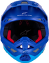 ALPINESTARS Supertech M10 Helmet - Flood - MIPS? - Blue/Black Carbon - 2XL 8301023-7282-XXL