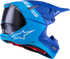 ALPINESTARS Supertech M10 Helmet - Flood - MIPS? - Blue/Black Carbon - 2XL 8301023-7282-XXL
