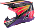 ALPINESTARS Supertech M10 Helmet - MIPS? - Era - Gloss Pink/Violet/Yellow Fluo - Small 8301223-3145-S
