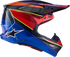 ALPINESTARS Supertech M10 Helmet - MIPS? - Era - Gloss Blue/Red/Yellow Fluo - XL 8301223-7356-XL