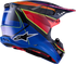 ALPINESTARS Supertech M10 Helmet - MIPS? - Era - Gloss Blue/Red/Yellow Fluo - 2XL 8301223-7356-XXL