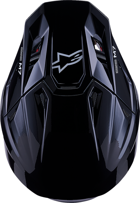 ALPINESTARS SM7 Helmet - Solid - Gloss Black - XS 8301426-1180-XS