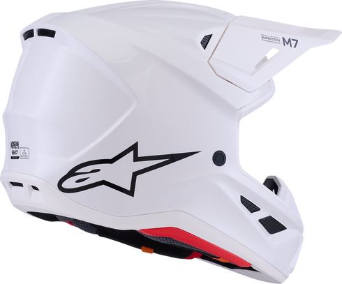 ALPINESTARS SM7 Helmet - Solid - Gloss White - XL 8301426-2180-XL