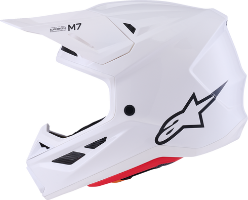 ALPINESTARS SM7 Helmet - Solid - Gloss White - 2XL 8301426-2180-XXL