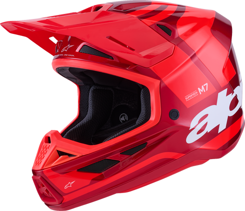ALPINESTARS SM7 Helmet - Core - Gloss Red - Large 8301826-3127-L