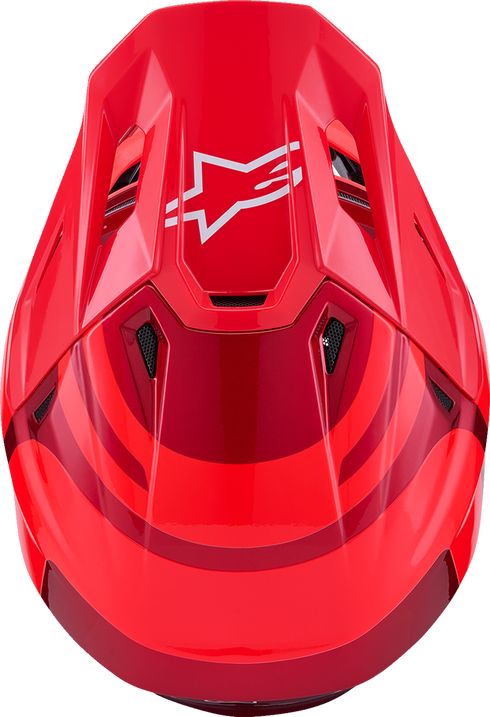 ALPINESTARS SM7 Helmet - Core - Gloss Red - Small 8301826-3127-S