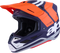 ALPINESTARS SM7 Helmet - Core - Matte Orange/Blue - Medium 8301826-408-M