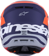 ALPINESTARS SM7 Helmet - Core - Matte Orange/Blue - Medium 8301826-408-M
