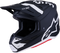 ALPINESTARS SM7 Helmet - Dasher - Matte Black/White - Medium 8302226-1121-M