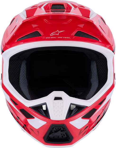 ALPINESTARS SM7 Helmet - Deed - Gloss Red/Black/White - Large 8302426-3139-L