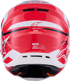ALPINESTARS SM7 Helmet - Deed - Gloss Red/Black/White - Large 8302426-3139-L
