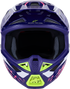 ALPINESTARS SM7 Helmet - Deed - Gloss Purple/Pink - 2XL 8302426-3142-XXL