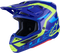 ALPINESTARS SM7 Helmet - Deed - Gloss Blue/Yellow Fluo - Small 8302426-7253-S