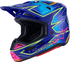 ALPINESTARS SM7 Helmet - Cast - Gloss/Blue/Pink/Yellow Fluo - XL 8302626-7254-XL