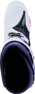 ALPINESTARS Tech 10 Boots - White/Violet/Navy/Pink Fluorescent - US 8 / EU 42 2010020-2780-8