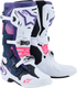 ALPINESTARS Tech 10 Boots - White/Violet/Navy/Pink Fluorescent - US 10 / EU 44.5 2010020-2780-10