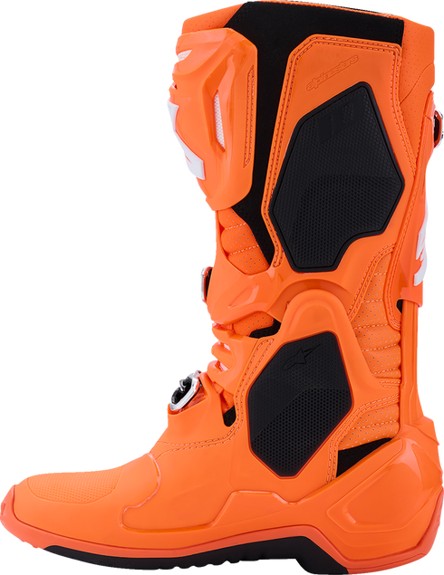ALPINESTARS Tech 10 Supervented Boots - Fluorescent Orange/Black/White - US 8 / EU 42 2010520-4512-8