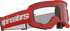 ALPINESTARS GOGGLES Vision 3 Goggle - Wordmark - Red - Clear Lens 5103325-3067