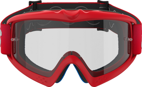 ALPINESTARS GOGGLES Youth Vision Goggle - Blaze - Red - Clear Lens 5140325-3067