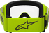 ALPINESTARS GOGGLES Vision 3 Goggle - Wordmark - Yellow - Clear Lens 5103325-5038