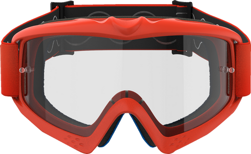 ALPINESTARS GOGGLES Youth Vision Goggle - Corp - Orange - Clear Lens 5140125-430