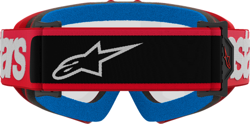 ALPINESTARS GOGGLES Youth Vision Goggle - Blaze - Red - Clear Lens 5140325-3067