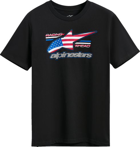 ALPINESTARS ALPINESTARS National CSF T-Shirt - Black/USA - Large 1235-72365-1017-L - 3030-25048
