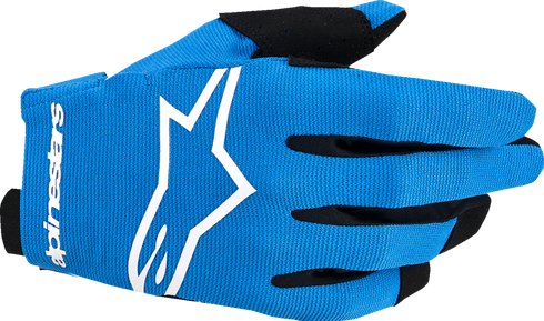 ALPINESTARS Youth Radar Gloves - UCLA Blue/White - Medium 3541824-7262-M