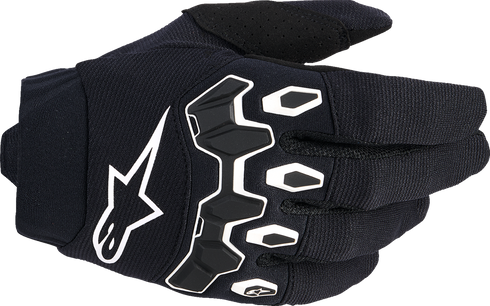 ALPINESTARS Youth Full Bore V2 Gloves - Black/White - 2XS 3540226-12-2XS