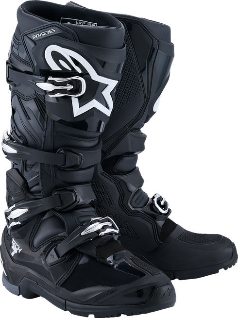ALPINESTARS Tech 7 Enduro Boots - Black/Anthracite/White - US 13 2010426-140-13