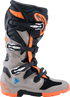 ALPINESTARS Tech 7 Enduro Boots - Black/Warm Gray/Fluorescent Orange - US 9 2010426-1562-9