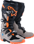 ALPINESTARS Tech 7 Enduro Boots - Black/Warm Gray/Fluorescent Orange - US 12 2010426-1562-12
