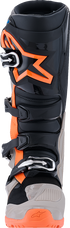 ALPINESTARS Tech 7 Enduro Boots - Black/Warm Gray/Fluorescent Orange - US 13 2010426-1562-13
