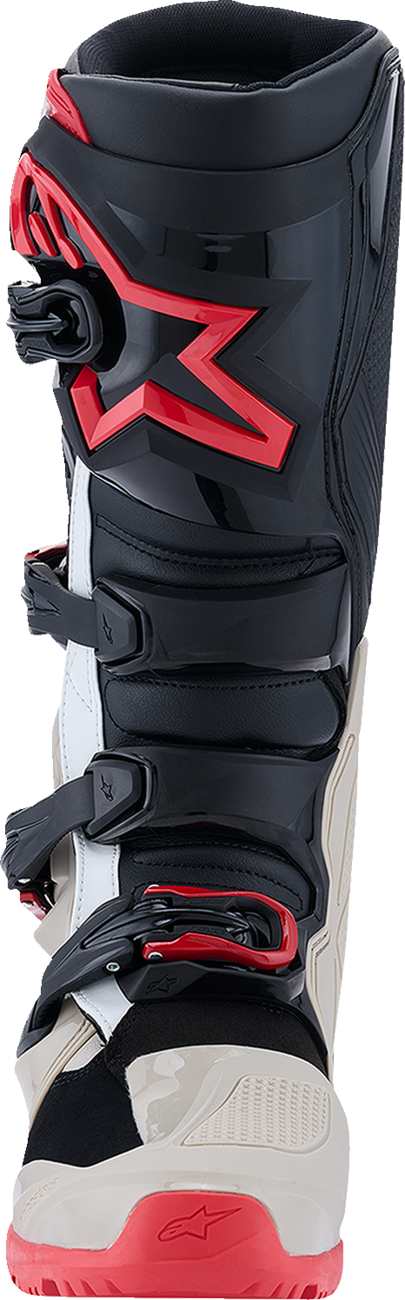 ALPINESTARS Tech 7 Enduro Boots - Black/Light Gray/Bright Red - US 8 2010426-1903-8