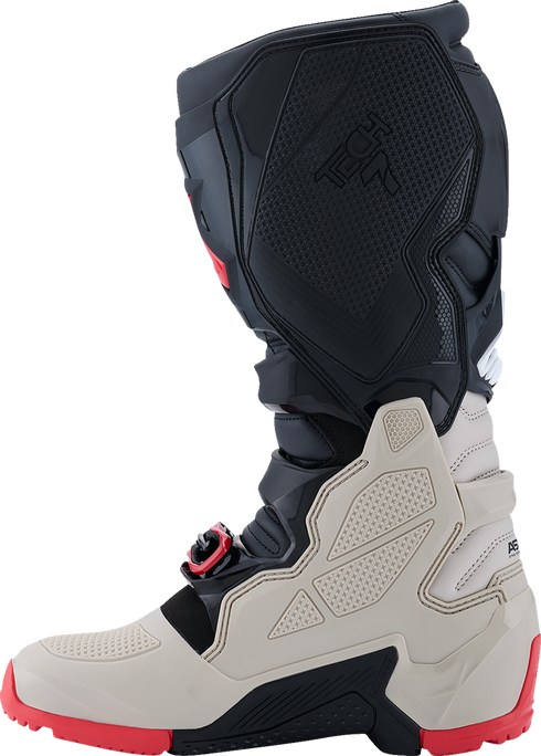 ALPINESTARS Tech 7 Enduro Boots - Black/Light Gray/Bright Red - US 11 2010426-1903-11