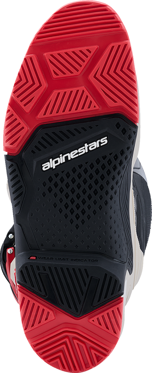 ALPINESTARS Tech 7 Enduro Boots - Black/Light Gray/Bright Red - US 13 2010426-1903-13