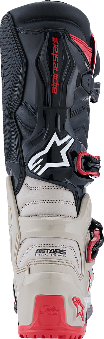 ALPINESTARS Tech 7 Enduro Boots - Black/Light Gray/Bright Red - US 14 2010426-1903-14