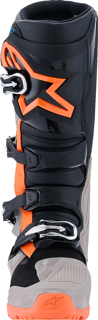 ALPINESTARS Tech 7 Enduro Boots - Black/Light Gray/Bright Red - US 6 2010426-1562-6