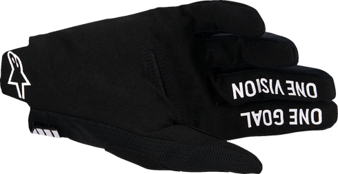 ALPINESTARS Radar Pro Gloves - Black/White - 2XL 3560325-12-2X