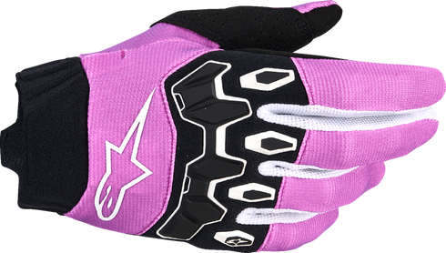 ALPINESTARS Stella Full Bore V2 Gloves - Violet/White/Black - Large 3580126-3149-L