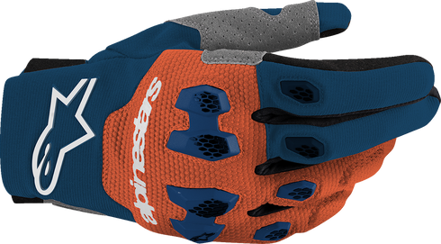 ALPINESTARS Pro-Dura Gloves - Navy/Hot Orange/White - 2XL 3560425-7162-2X