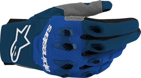 ALPINESTARS Pro-Dura Gloves - Navy/Bright Blue/White - 2XL 3560425-7174-2X