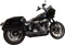 BASSANI XHAUST 2-into-1 Ripper Exhaust System with Megaphone Muffler - Black - 49-State - M8 Softail 1S79RBE