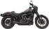 BASSANI XHAUST 2-into-1 Ripper Exhaust System with Megaphone Muffler - Short - Black - M8 Softail 1S75B