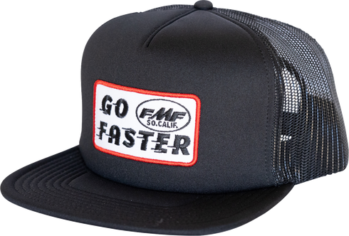 FMF Go Faster Hat - Black FA25196902BLK
