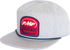 FMF Retro Racer Hat - Heather Gray FA25196910HGR